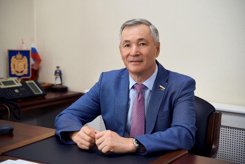 Поздравление Фуату Сайфитдинову с избранием на должность председателя Тюменской областной думы