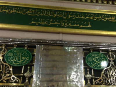 Правомерность передачи приветствия Пророку (да благословит его Аллах и приветствует) через паломников, посещающих пророческую мечеть в Медине