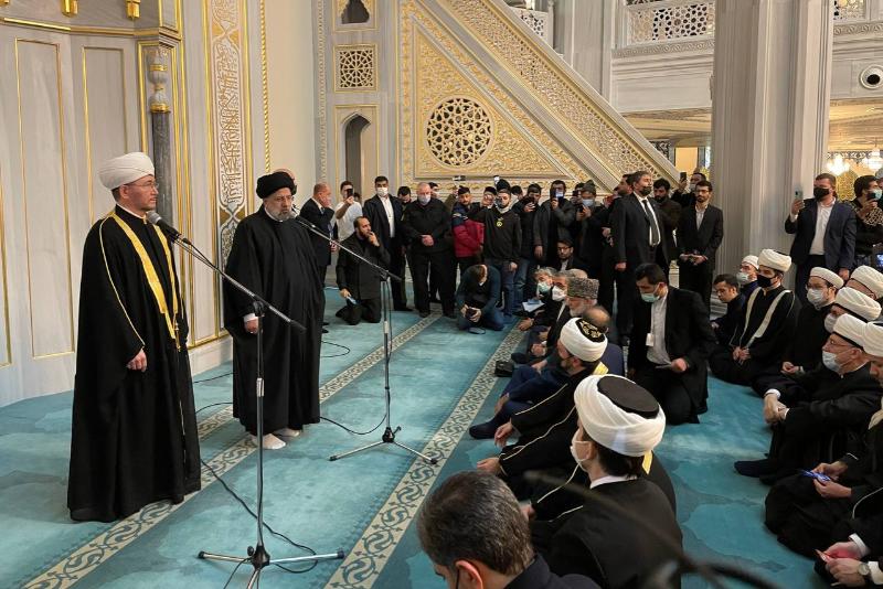 Президент Ирана Сейед Эбрахим Раиси обратился к мусульманам России из Московской Соборной мечети