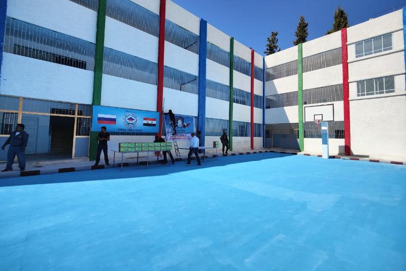 Благотворительный фонд «Закят» реконструировал и открыл школу-училище для девочек в Дамаске